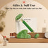 Rena Chris Face Roller & Gua Sha Set, Natural Jade Massage Tools for Jawline Sculpting and Puffiness Reducing