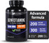 Benfotiamine 300mg | 200 Capsules Fat Soluble Thiamine Vitamin B1 for Overall Health | Non-GMO & Gluten Free