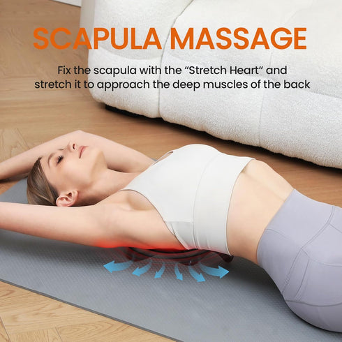 Trigger Point Massager & Psoas Release Tool, Firm Deep Tissue Massage Tool for Shoulder Blade Knots, Trapezius, Upper