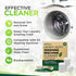 Heavy Duty Washing Machine Cleaner and Descaler, Deep Cleaning Tablets for Front Load or Top Load Washer (12 Pack)