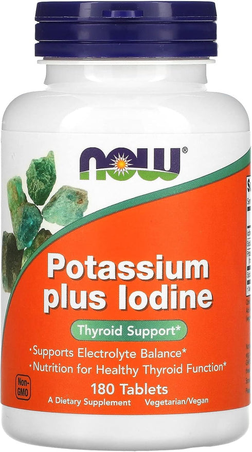 Potassium Plus Iodine, 180 Tablets