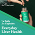 Vital Liver Cleanse Detox & Repair - 60 Vegetarian Soft Capsules for 9-in-1 Liver Support with Milk Thistle, Artichoke