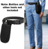 Xinjoduz Professional Massage Therapist Holsters with Adjustable Belt, Single Massage Bottle Bag Portable Lotion Oil