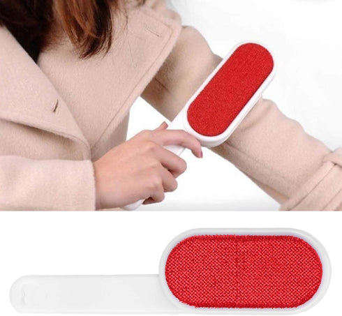 Pet Brush Reusable Washable Plastic Double-Sided Lint Remover for Clothes Coat Garment