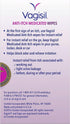 Strength,12 (Pack 2) Vagisil Anti-Itch Medicated Wipes, Maximum ea