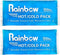 Reusable Gel Ice Packs, 2 Pack - Hot and Cold Therapy for Injuries, Headaches, Joint Pain Relief