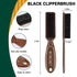 NICEMOVIC 10 Pcs Barber Clipper Cleaning Brush, Barber Accessories Cleaning Supplies, Blade Trimmer Cleaning Mini Brush Bulk Set Duster Manicure Nylon Brush Hair Styling Brush Tool (Brown)