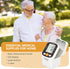 Automatic Wrist Blood Pressure Monitor with Adjustable Cuff, 2AAA Battery, Storage Case, Irregular Heartbeat Detector