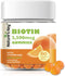 Nature's Key Biotin Gummies with Vitamin C and E, Support Hair, Nails, and Skin, Vegan, 60 Count