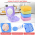 6 Pack Colorful Contact Lens Case Travel Kit, Holder with Mirror, Bottle, Tweezers, and Remover Tool