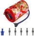 Extra Large Blood Pressure Cuff Replacement for Big Arm, 15.7''-26'' (40-66CM), 6 Connectors, Red Classical Flower