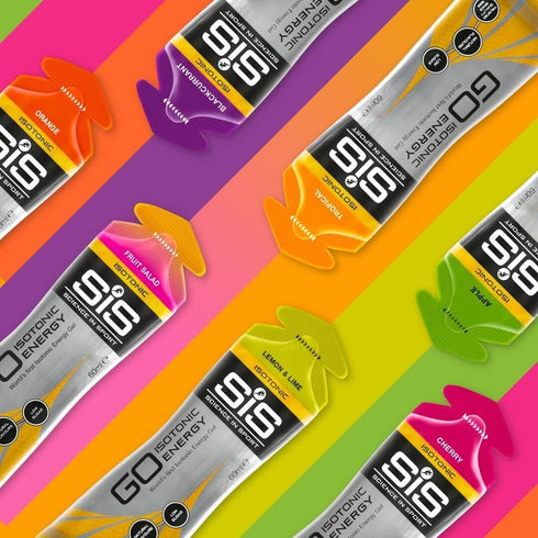 Science in Sport Energy Gel Variety Pack - 60 ml, Pack of 7