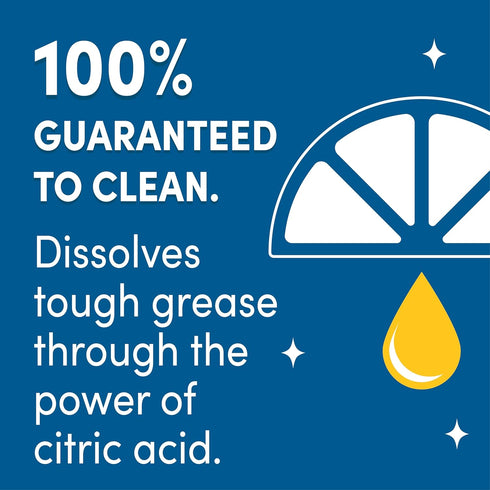 Lemi Shine Natural Dishwasher Pods | Eco Friendly All-In-One Powder & Gel Detergent Pods with Powerful Citric Acid (52