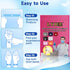 LYJEE 5 Pairs Motion Sickness Bands, Nausea Relief Wristbands for Travel, Car, Sea, and Flying