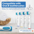 Replacement Toothbrush Heads for Oral B Braun - 16 Pack Milos Electric Deep Clean Brush Heads Compatible with Oral-B