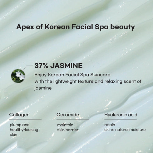 Jasmine 37% Daily Moisturizer, Face cream, 3 Ounce, Easy-facial spa moisturizing cream, 90ml, Korean Skincare