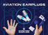 Eargasm Aviation Earplugs - Small Airplane Ear-Plugs for Ear Pressure Relief on Flights for Kids and Adults