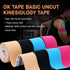 OK TAPE Kinesiology Tape - Original Cotton Elastic Athletic Tape for Support and Recovery, 2in×16.4ft Roll