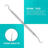Dental Tools by HOKIN - 5 Pcs Plaque Remover Teeth Cleaning Tool Kit for Men Women Kids