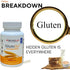 GlutnGo with Tolerase G 100mg Digestion Supplement, 90 Capsules for Gluten Intolerance, Fast and Effective