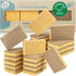 bioGo 24 Pack Biodegradable Kitchen Sponges - Eco-Friendly, Compostable Natural Cellulose Dish Sponges - Biodegradable