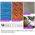 Swpeet 16Pcs 4Inch 3 1 Different Color Scrubbing Pads Drill Powered Brush Tile Scrubber Scouring Pads Cleaning Kit