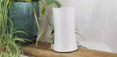Clean Lines Modern Design Essential and Aroma Oil Diffuser - Room & Air Freshener for Bathroom & Kitchen Decor