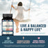 LadyZn 60 Lady Libido Supplement for Women Support Mood, Drive & Energy, with Hornygoatweed & Maca Root | Female Libido