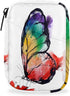 Honeybaby Colorful Butterfly Pill Case Bag Portable Weekly Pill Organizer Travel Pill Organizer