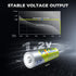 PKCELL 16-Pack, 2100mAh 1.2V 1200+ Rechargeable AA Batteries NiMH AA Rechargeable Batteries, Charging Cycles,Low Self