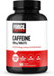 Force Factor Caffeine Pills 200mg - 100 Tablets for Energy, Focus, Strength & Performance Boost.