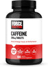 Force Factor Caffeine Pills 200mg - 100 Tablets for Energy, Focus, Strength & Performance Boost.