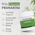 Pranarom USDA Certified Organic Vapor Rub 80ml - Eucalyptus, Rosemary, & Thyme for Congestion Relief