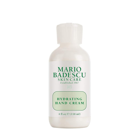 Mario Badescu 4 Fl Oz Hydrating Hand Cream for Dry Cracked Hands with Revitalizing Peppermint