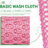 Olivia Tree 5PCS Innovative Dish Washing Net Cloths, Quick Dry Scourer, Perfect Scrubber for Dishes 11" x 11"