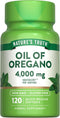 Nature's Truth Oil of Oregano Softgels 4000 mg, 120 Count, Non-GMO & Gluten Free Herbal Supplement