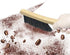 Counter Brush for Furniture Cleaning, Wooden Handle with Horsehair Bristle, 13 Inches Hand Broom