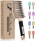 KTKUDY Detangling Brush for Women Men Kids, Boar Bristles Hairbrush for Wet and Dry Hair, Pain-Free Detangler