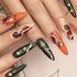 Ocean Theme Nail Art Charms - 3D Alloy Sea Beach Starfish Seashell Nail Gems Decoration Stickers, 12 Styles - Gold
