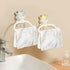 Kitchen Dish Cloths for Washing Dishes, 6 Pack Gold Marble White Reusable Cleaning Cloths Dish Towels