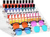 Nail Polish Organizer, 6 Layers Acrylic Display Rack for 72 Bottles, Essential Oil Holder and Cosmetic Storage
