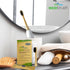 Electric Toothbrush Replacement Heads, 4pk, Charcoal Infused Bamboo, Sustainable BPA Free