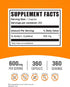 BulkSupplements.com N-Acetyl L-Cysteine Capsules - N-Acetyl Cysteine 600mg, NAC Supplement - 600mg per Capsule, Gluten Free - 1 NAC Capsule per Serving, 360 Capsules (Pack of 1)
