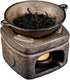 NIOMICO Candle Diffuser Ceramic Aromatherapy Oil Warmer Detachable Pot Tea Light Wax Melt Warmer for Bedroom, Living