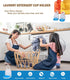 WEYICHUANG Laundry Detergent Drip Catcher - Cup Holder, Tidy Laundry Room, No More Mess (2 Pack)