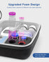 Krypthos Diabetic Supplies Travel Case, Portable Diabetes Organizer for Glucose Meter, Blood Sugar Test Strips Kit