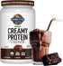 Garden of Life Creamy Organic Vegan Protein Powder, 20g Complete Plant Based Protein, Chocolate Brownie, 2 LBS