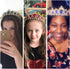 Rhinestone Tiaras and Crowns for Women, Pageant Crown with Comb, Crystal Bridal Tiara, Hair Accessories