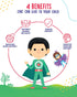 Zinc Gummies for Kids & Adults, Chewable Gummy Supplement for Immune Support, Non-GMO Antioxidant