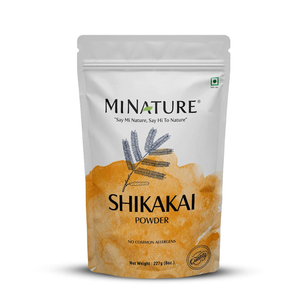 Miniature Shikakai (Acacia Concinna) Powder - Excellent Hair Conditioner & Cleanser for All Hair Types, 227g (8 OZ)
